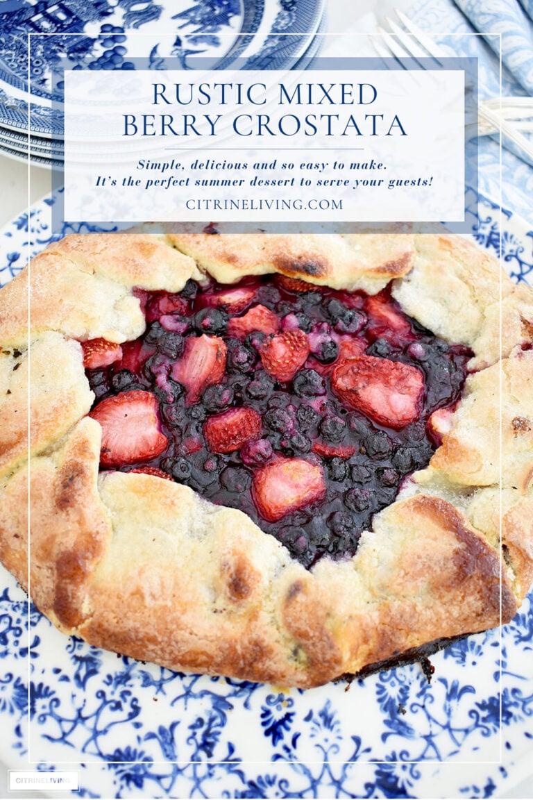 RUSTIC MIXED BERRY CROSTATA