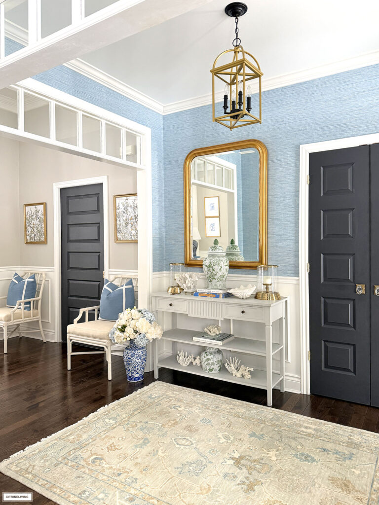 Beautiful, Easy Spring Entryway Decorating | CitrineLiving