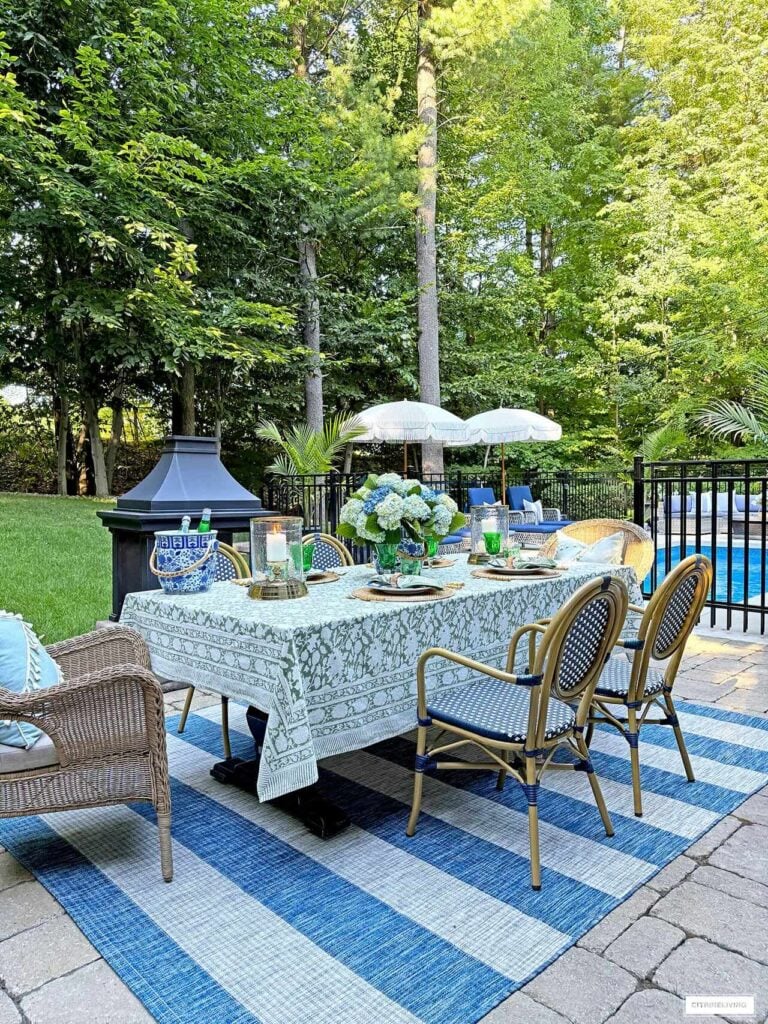LIVING ROOM REFRESH, A CHIC SUMMER TABLESCAPE, SUMMER GUEST ROOM IDEAS, HIGH IMPACT DIY’S AND SUMMER MANTEL IDEAS