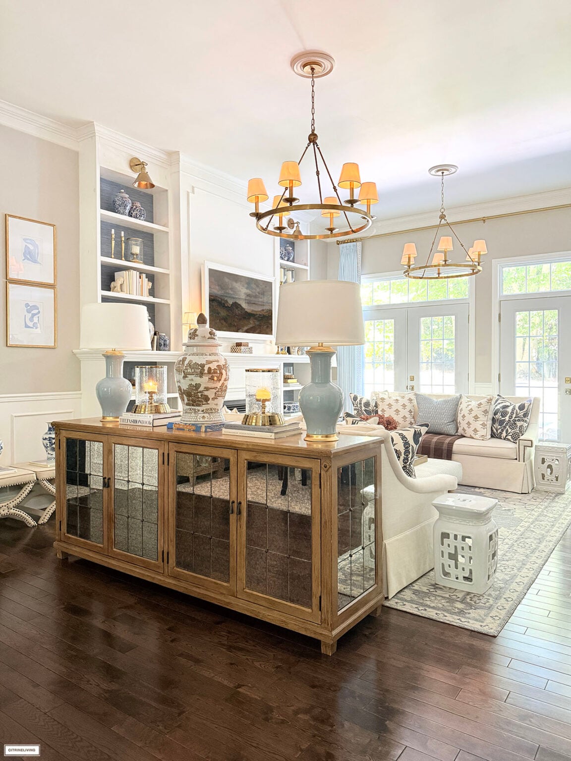 Fall Living Room Decorating In Warm, Earthy Colors | CitrineLiving