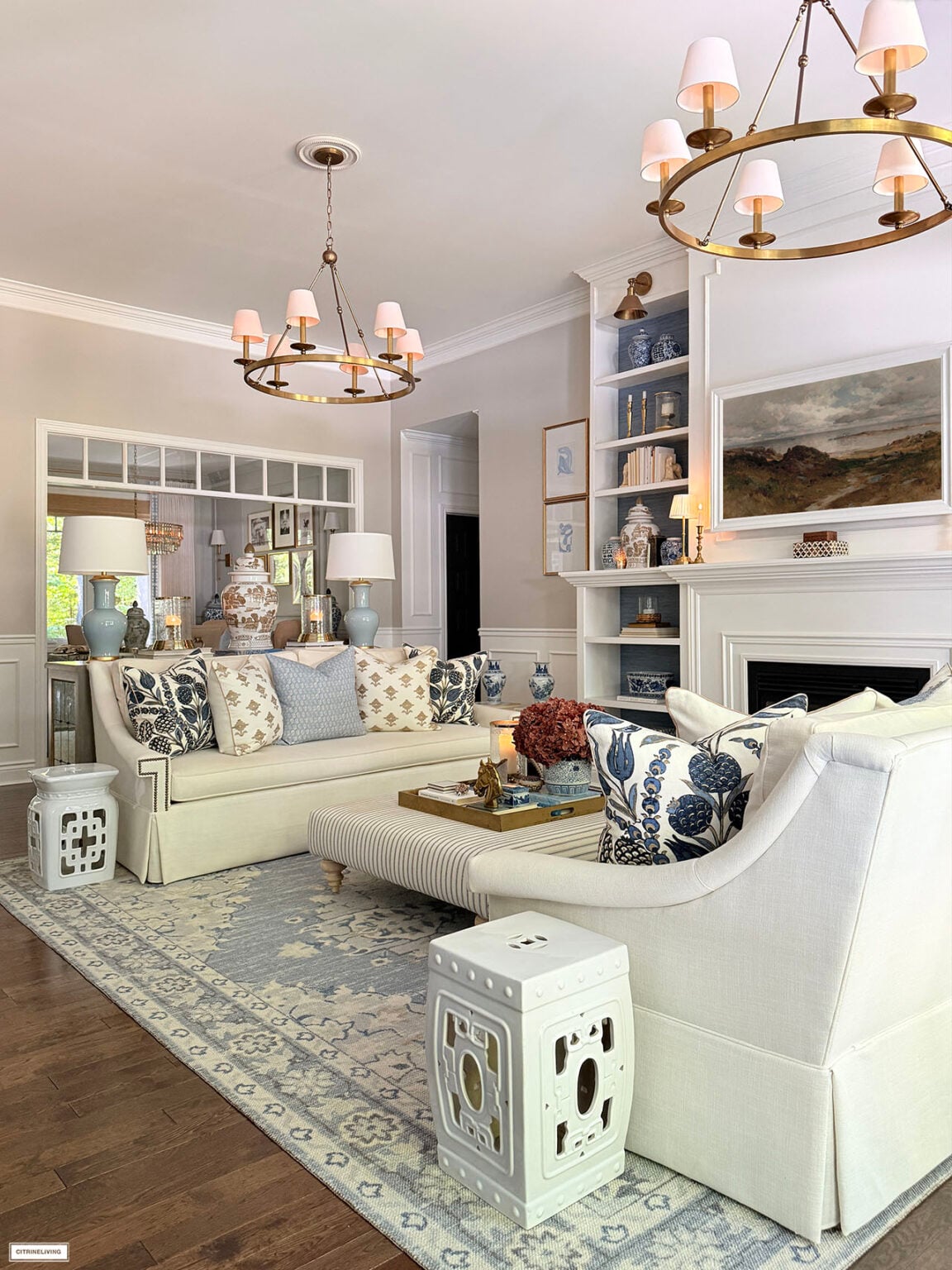 Earthy Pinterest Fall Living Room Decorating In Warm, Earthy Colors | CitrineLiving